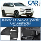 Volvo XC90 5dr 2002-14 UV CAR SHADES WINDOW SUN BLINDS PRIVACY GLASS TINT BLACK 