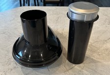 Omega Mega Mouth Fruit Vegetable Juicer BMJ330 Replacement Lid And Pusher EUC