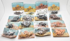 Arco Noah's Ark Plastic Animal Toy Figure Lot NEW Sealed Vintage