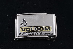 volcom belt buckle