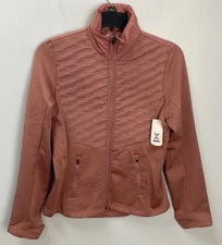 Xersion Sierra Rose Long Sleeve Full Zip Lightweight Jacket Women's Size Small