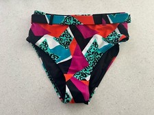Simply Be Bikini Bottoms Geometric Print Size 18