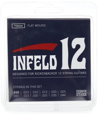 Thomastik-Infeld IF210 Infeld 12 Nickel Flatwound Electric Guitar Strings -