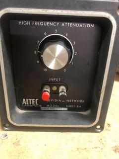 Altec N500 8G Crossover for Voice of the Theatre