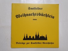 Saalfelder Weihnachtsbüchlein 2008 Beiträge zur Saalfelder Geschichte /1