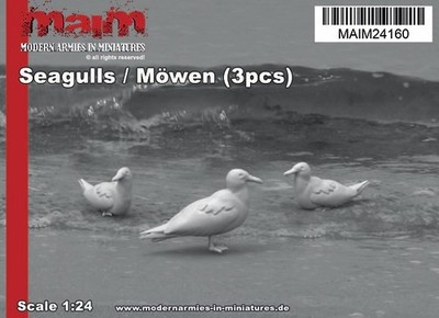 Seagulls - Möwen (pcs) / 1:24