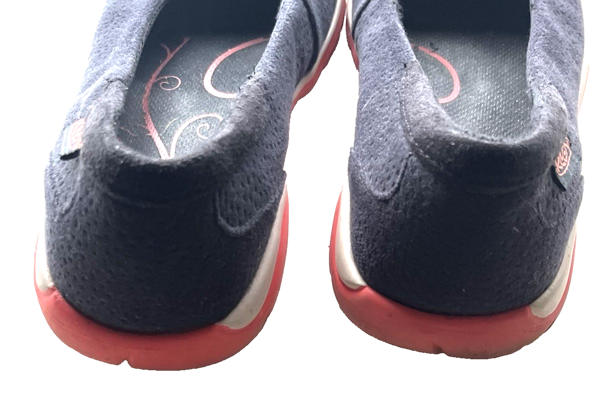 KEEN BALLERINE KANGA NERE ARANCIONI SCARPE DONNA TAGLIA 38 7 5