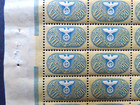 Germany Revenue Stamps Full Sheets (2)  IV240 & VII420 Zweiwochen 200 Stamps — photo 3