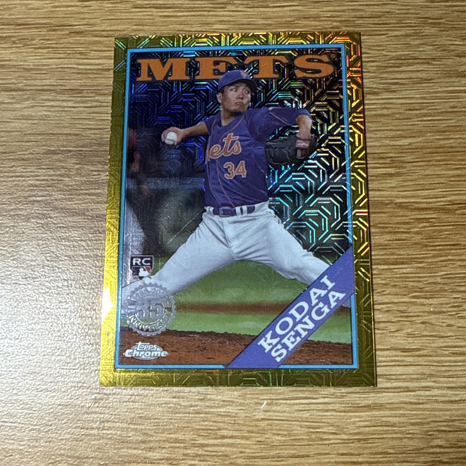 Kodai Senga RC 2023 Topps Silver Pack Gold #2T88C-1 /50