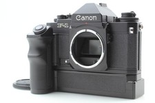  Top Mint Canon New F-1 SLR Film Camera Body  AE Power Winder FN from Japan