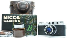 Rare!! [MINT in Box] Nicca Type-33 Rangefinder 35mm Film Camera 50mm F2.8 JAPAN