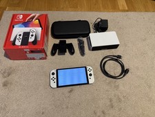 Nintendo Switch OLED Model HEG-001 - 64GB - White - Boxed in Original Packaging