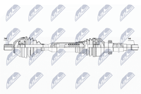 Antriebswelle NTY NPW-VV-051 FüR Volvo XC60 1 SUV 156