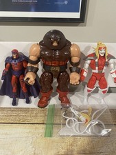 Marvel X-Men Legends Series Villanos Lote Magento, Juggernaut y Omega Rojo