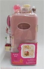 Our Generation Perfectly Fresh Mini Fridge & Play Food Accessory Set