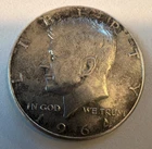 1964 Kennedy Half Dollar 50C Silver 0.9 Fine Business Strike Philadelphia KM#202