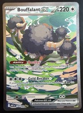 Pokémon Bouffalant EX 170/086 Sir Special Illustration Rare Holo White Flare on eBay