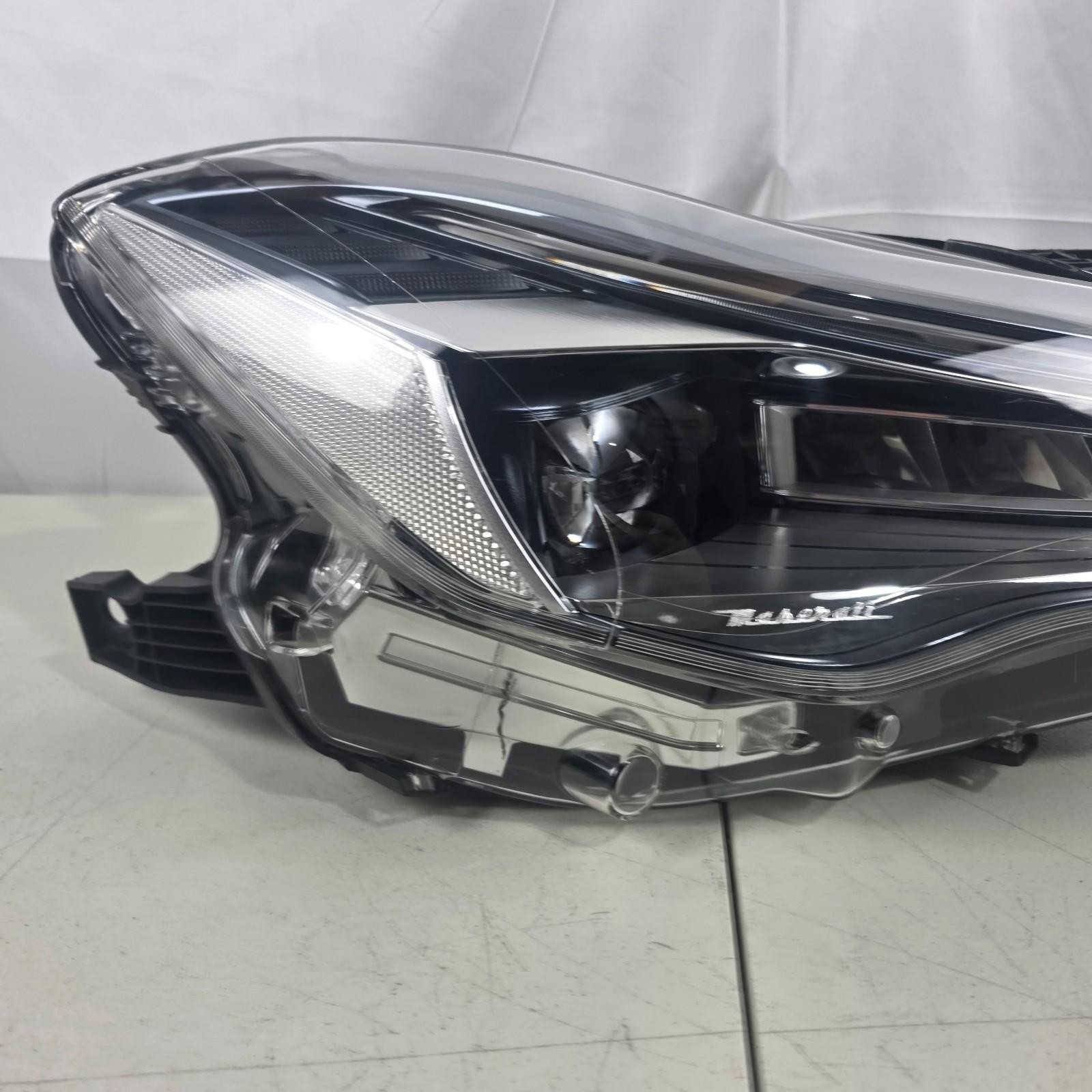 🚗 Maserati Quattroporte RIGHT LED EURO HEADLIGHT GENUINE OEM 670100614
