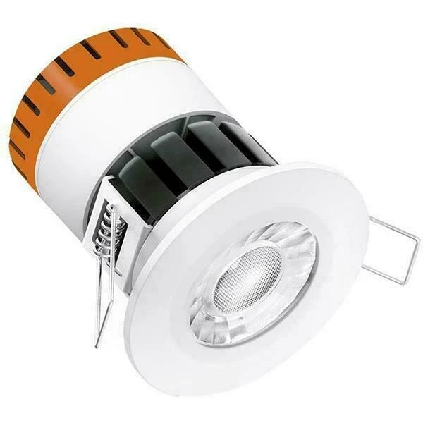 Enlite E8 EN-DE8/30 IP65 LED Fire Rated Downlight Dimmable 8W Warm White 3000K