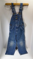 Boys Osh Kosh Overalls Size 5 Vestbak Vtg Bgosh Blue Denim Bib Jeans USA Classic