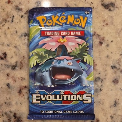 Pokémon XY Evolutions Venusaur Artwork Booster Pack Sealed New (820650801556)