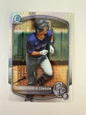 2025 Bowman Chrome Prospects Charlie Condon #BCP-248 Mojo Refractor Rockies