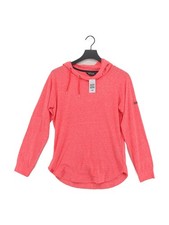 Regatta Women's Hoodie M Pink Polyester with Cotton, Viscose Pullover