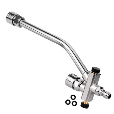 #ad Pressure Washer Extension Wand 1 4 Inch Quick Connectors Dual Ended Curved P... $8.41