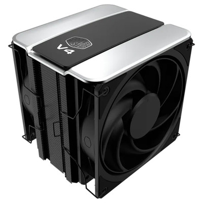Cooler Master V4 ALPHA 3DHP Black CPU Air Cooler 240W TDP LGA1700 AM5 AM4 PWM