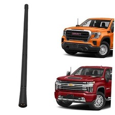 13 Inch Short Antenna Fits for Chevy Silverado 1500 13 Inch Polished Antenna