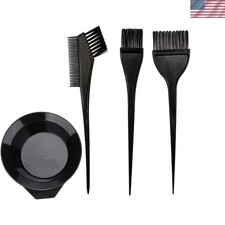 Hair Dye Color Brush  Bowl Set 4Pcs Mixing Tools for Coloring Dye Kit