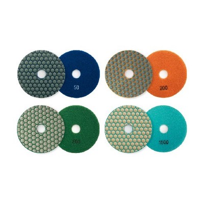 BIHUI Dia-Polier Pad trocken Ø100 mm Klett K50