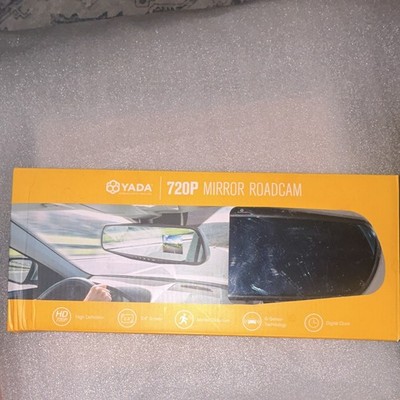 YADA 720P Mirror DashCam Add-on Rear View Mirror & HD 2-in-1 2.4 LCD Monitor