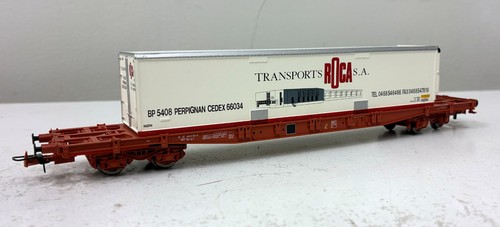 Vagón contenedor Jouef #6018 "ROCA" (escala HO 1/87 16,5 mm) | Zustand: New