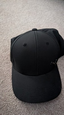 PUMA Black Ball Cap Adult One Size Fits All Baseball Hat Adjustable Strap
