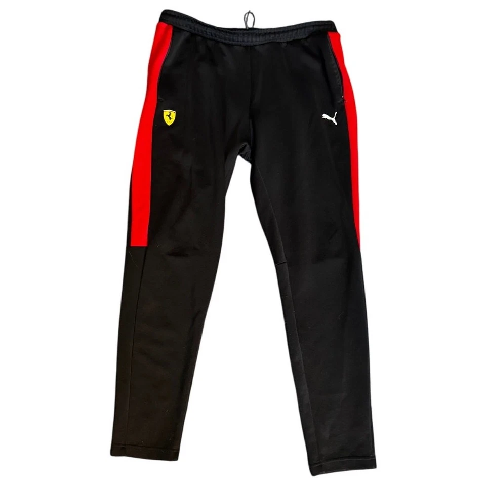 Joggers PUMA Scuderia Ferrari negros en talla grande (estimación) equipo de fan F1 Ferrari Foto 2 de 4