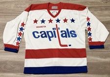 Size 48 - Vintage 90’s Washington Capitals Authentic CCM Jersey Cosby