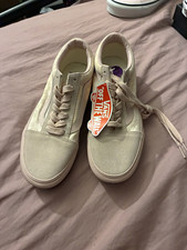 VANS Old Skool pink checkered Canvas Lace-Up Casual Sneakers women s US 6.5