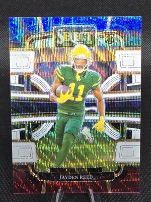 2023 Select Jayden Reed /259 Rookie RC Tri-Color Prizm SP #38 Packers