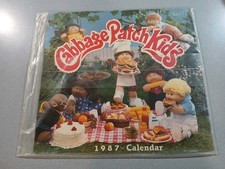 VTG 1987 CABBAGE PATCH KIDS CALENDAR ONS SEAL...