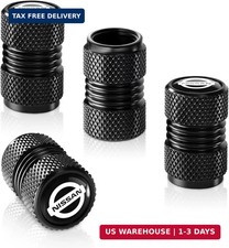 4pcs Tire Valve Stem Caps Compatible With Nissan Series Stem Cap Universal Car