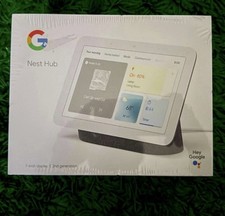 Google Nest Hub 2nd Gen Smart 7" Display Charcoal
