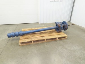 Vertical Turbine Pump 3-Stage 76"L Immersion 92"OAL  (Rebuilt)