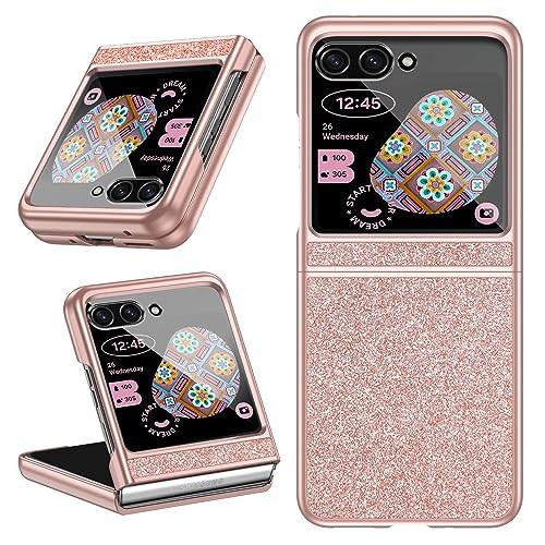 Glitter Bling Case for Motorola Razr Plus 2023, Rose Gold - Picture 2 of 8