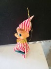 Vintage Christmas Pixie Pink Striped Outfit Japan — photo 1
