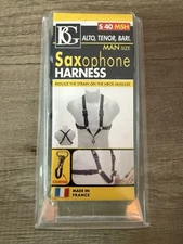 BG Saxophone Harness Strap for Men, Metal Snap Hook, S40MSH BRAND NEW! Cheapest!