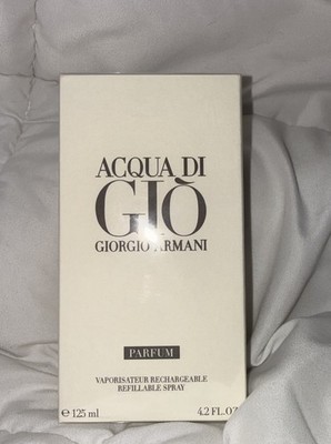 Acqua Di Gio by Giorgio Armani Parfum 4.2 oz 125 mL Cologne Brand New Sealed