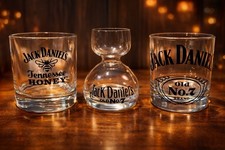 Jack Daniel s Glassware Set of 3 Glasses Old ...
