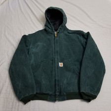 Vintage Carhartt Jacket Youth XL Hunter Green...