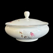 Royal Duchess Mountain Bell Candy Box Covered Dish Bowl Bavaria Germany